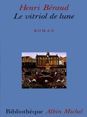 cover image of Le Vitriol de lune